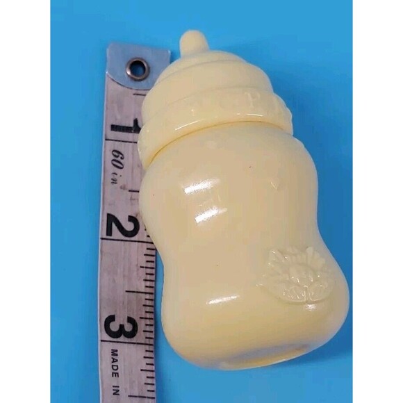 CPK Replacement Baby Bottle Yellow 3" Raised Logo 2005 - Picture 11 of 11